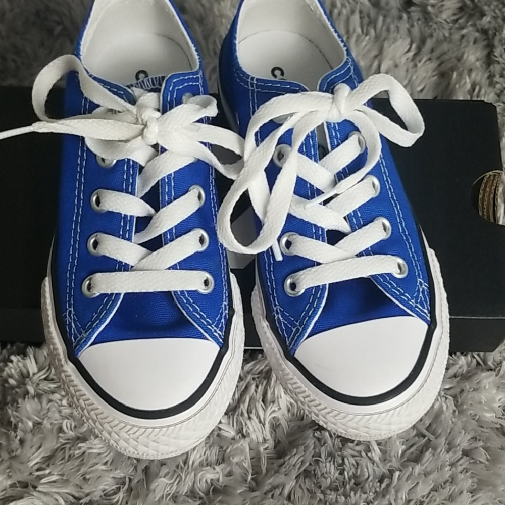 Blue Converse